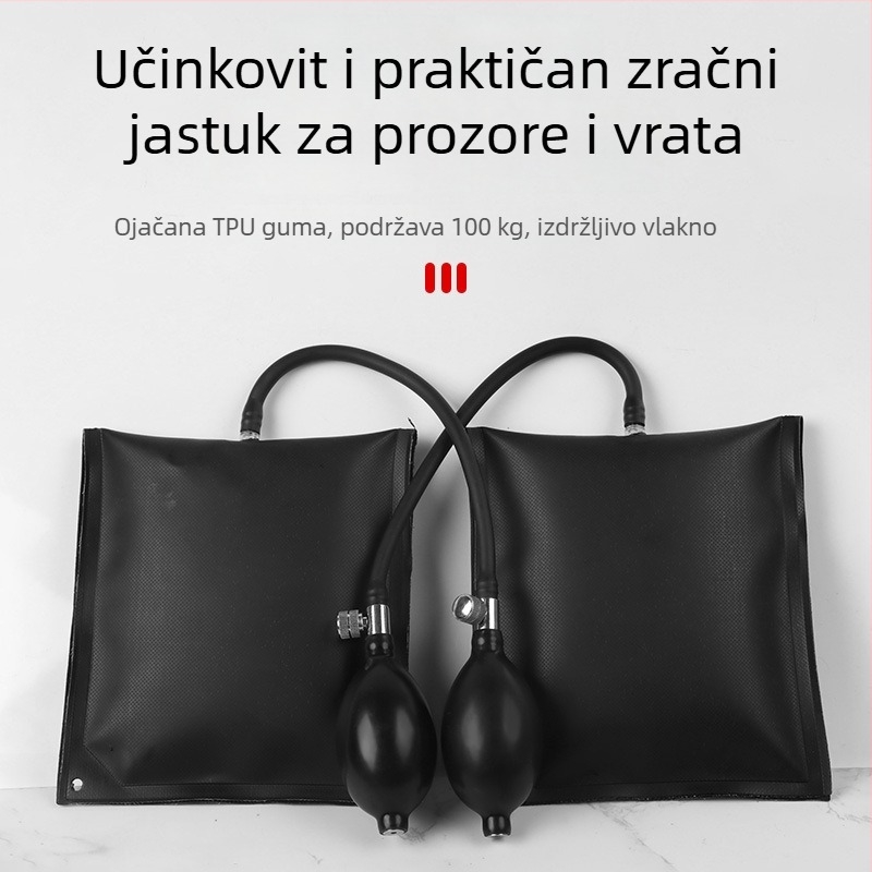 Alat za ugradnju vrata i prozora s airbagom — brzo pozicioniranje, prilagodljiv, višestruka namjena, guma, Maib