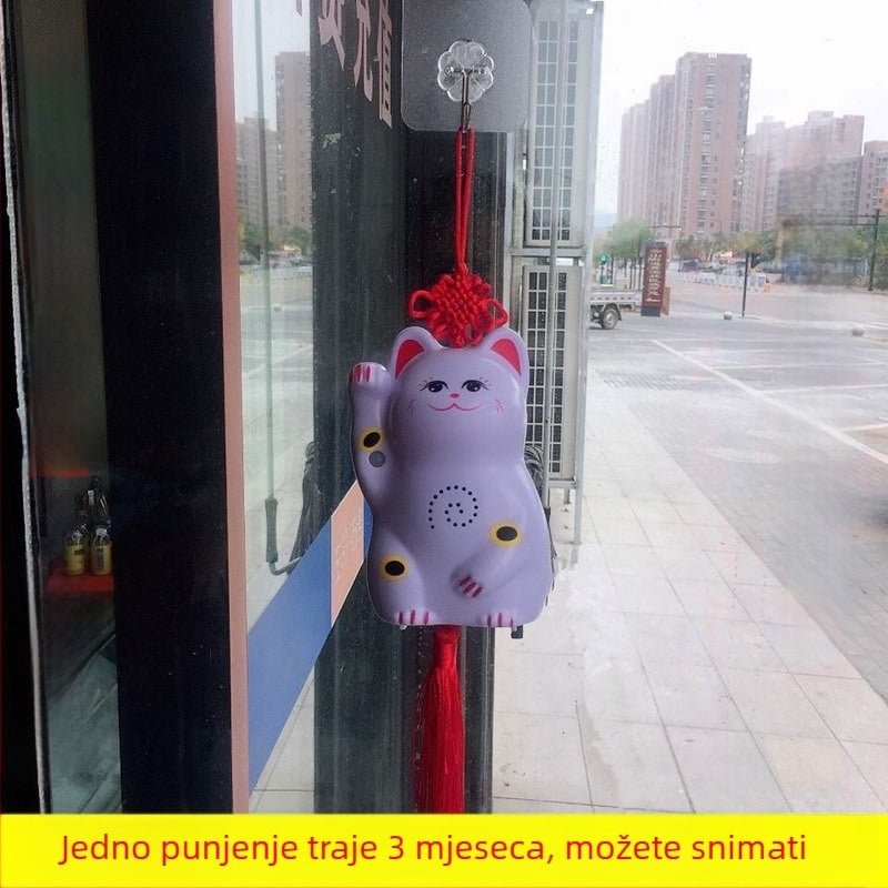 Indukcijski zvučnik za vrata s infracrvenim alarmom i mogućnošću snimanja zvuka; model 024; dvostruko napajanje (baterija i napajanje); napajanje 4,5V; prilagodljiv zvuk zvona