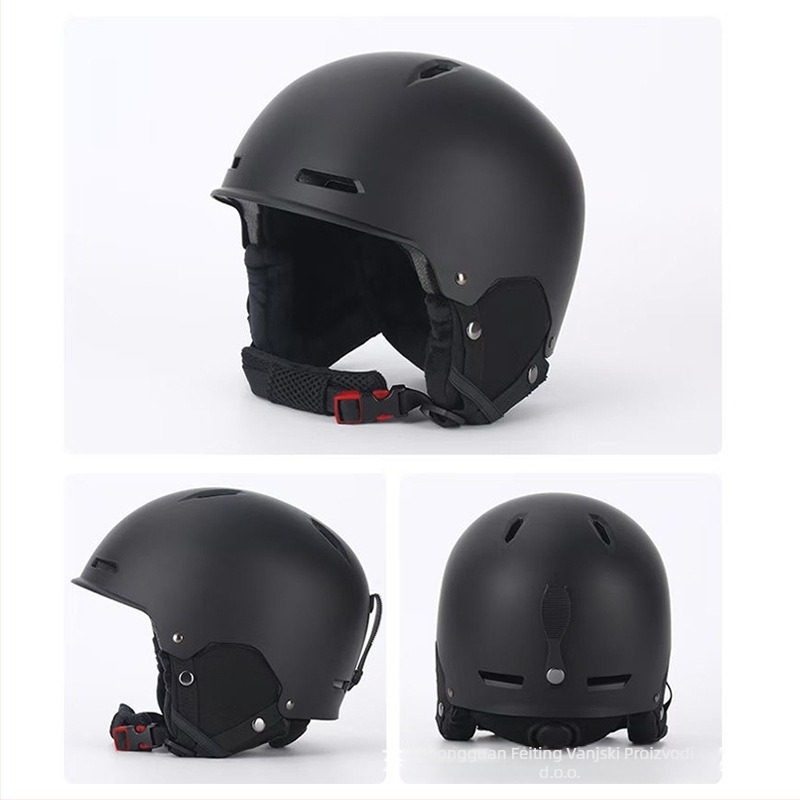 Zimska skijaška kaciga, unutarnja all-in-one kaciga, ABS+EPS, Zhonghengxing, siječanj 2025, pogodna za djecu, mlade i odrasle
