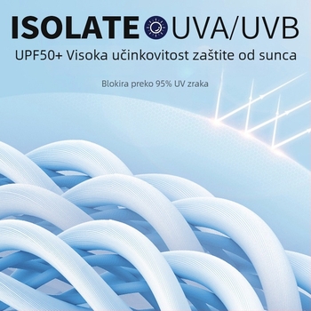 PGM unisex vanjske rukave za zaštitu od sunca, najlon tkanina, UPF50+, tiskani logotip, prilagodljivi