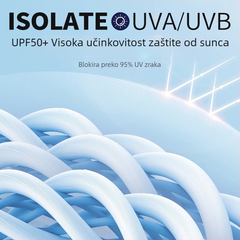 PGM unisex vanjske rukave za zaštitu od sunca, najlon tkanina, UPF50+, tiskani logotip, prilagodljivi