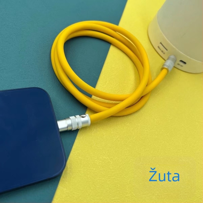 Lightning na 3,5 mm AUX audio kabel za iPhone u automobilu – 6-jezgreni vodovi, zlatni konektori, tekući silikon 6.0 mm, CCC certificiran