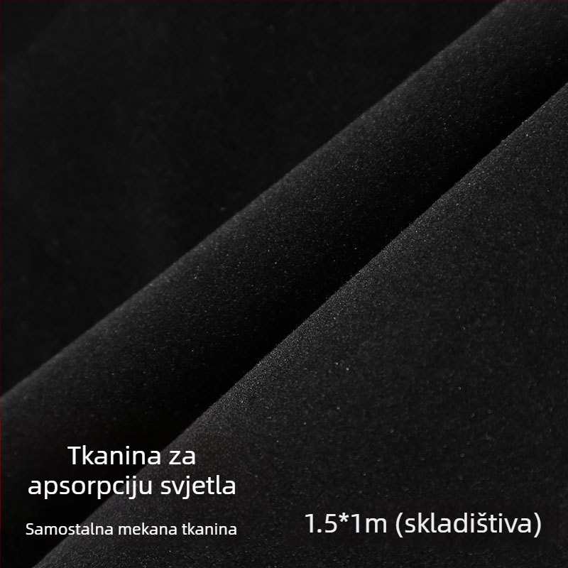 Pozadinska tkanina za dokumentnu/portretne/proizvodnu fotografiju; Veličina 1.5–3 m; U paketu je figura