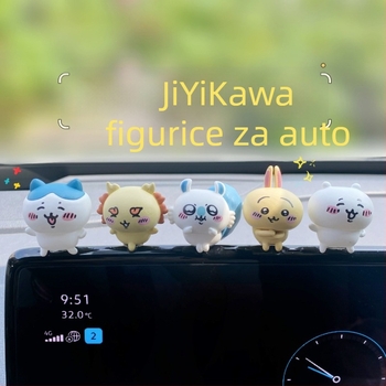 Auto ukras za središnju konzolu – PVC materijal, crtani stil, dekorativno