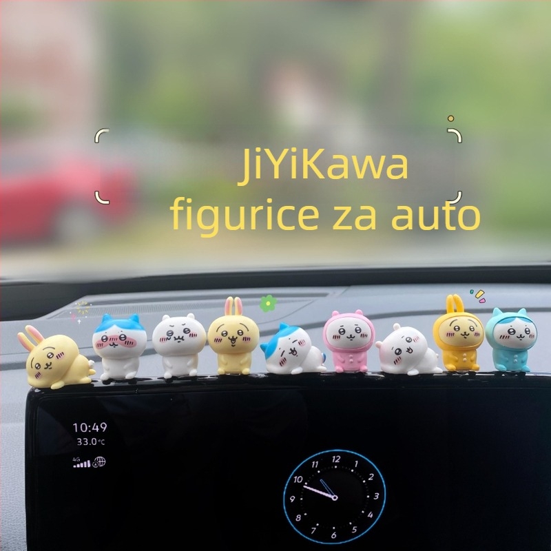 Auto ukras za središnju konzolu – PVC materijal, crtani stil, dekorativno