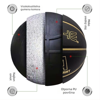 Košarka Psyche, PU materijal, tisak logotipa Can, prilagodljivo