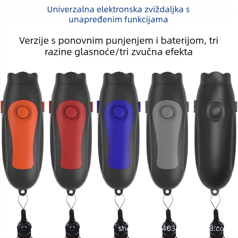 KS03 ABS zviždaljka, punjiva, tri tona, visok decibel, za vanjske treninge i suđenje