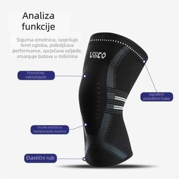 Sportski štitnici za koljeno – prozračni najlon, protuklizni, lagani, otprilike 100 g, zaštitna manžeta za koljeno, univerzalna primjena