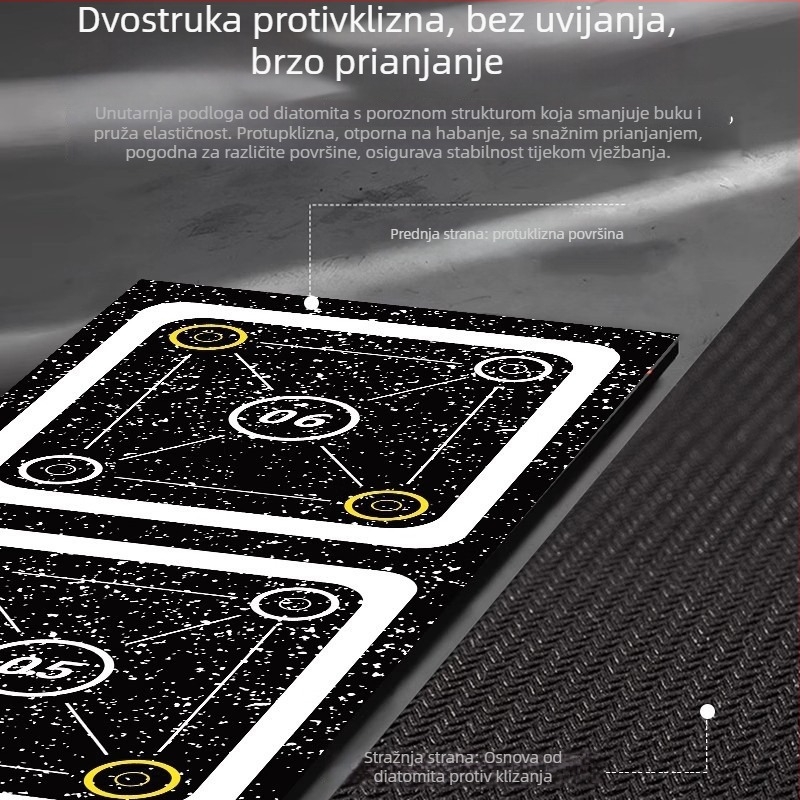 Elastični trening mat s ljestvama – gumeni Knight rekviziti za nogomet