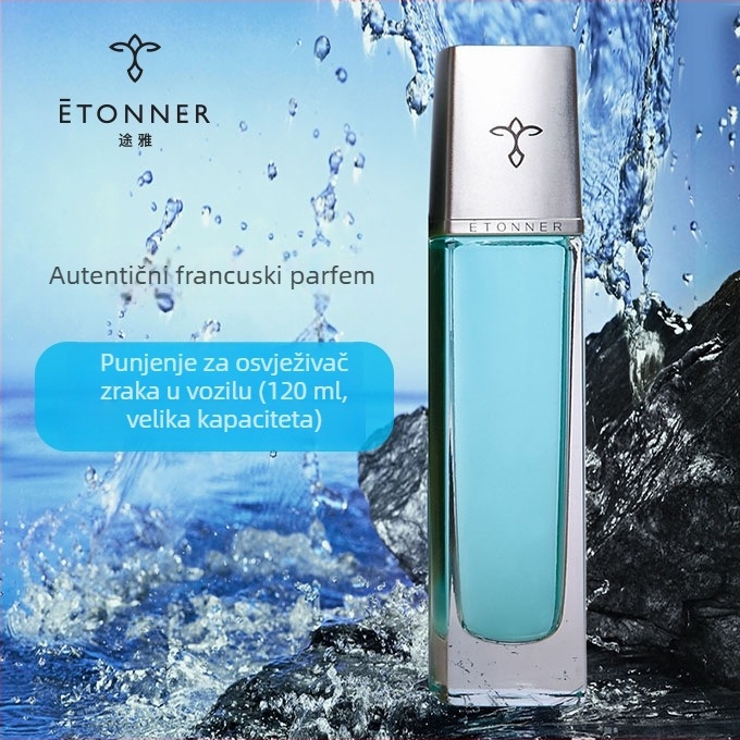 Tekući parfem za automobil – Tuya/Etonner, staklena boca, cvjetni miris Lily of the Valley, aplikacija na sjedalo, isparavanje više od 90 dana