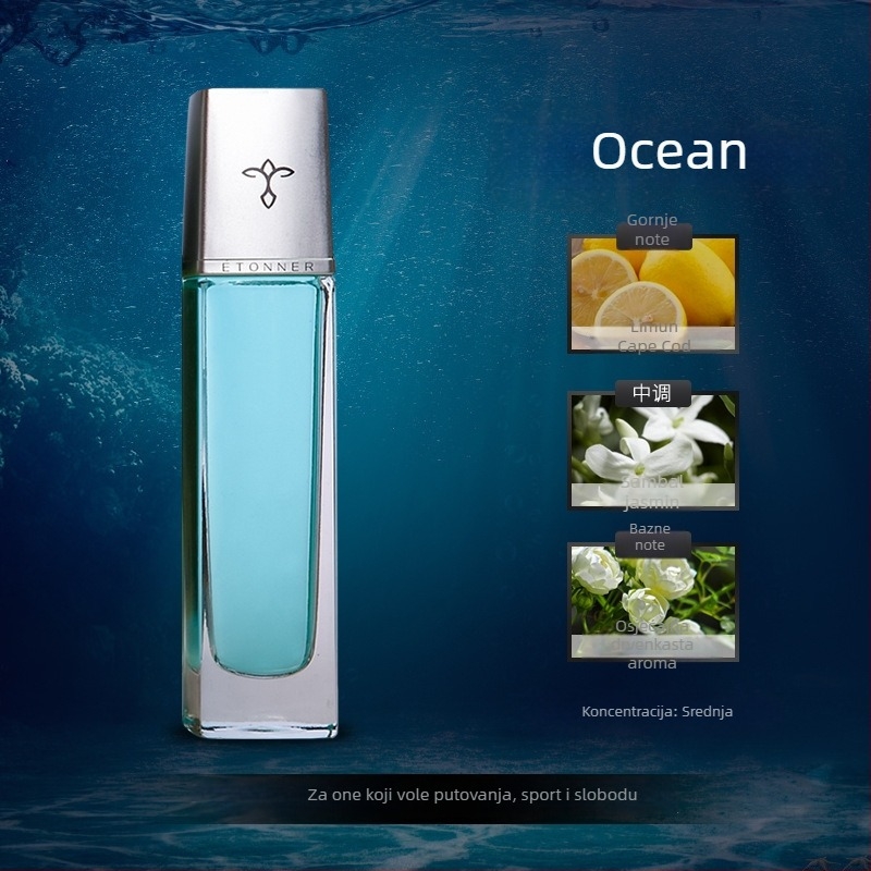 Tekući parfem za automobil – Tuya/Etonner, staklena boca, cvjetni miris Lily of the Valley, aplikacija na sjedalo, isparavanje više od 90 dana