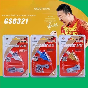 Constellation nehrđajući čelik zviždaljka suca, model Butterfly Double Tone / Butterfly Triple Tone, s dvostrukim ili trostrukim tonom; pogodna za trčanje, vožnju biciklom, nogomet, košarku i odbojku; tiskanje logotipa i prilagođena obrada