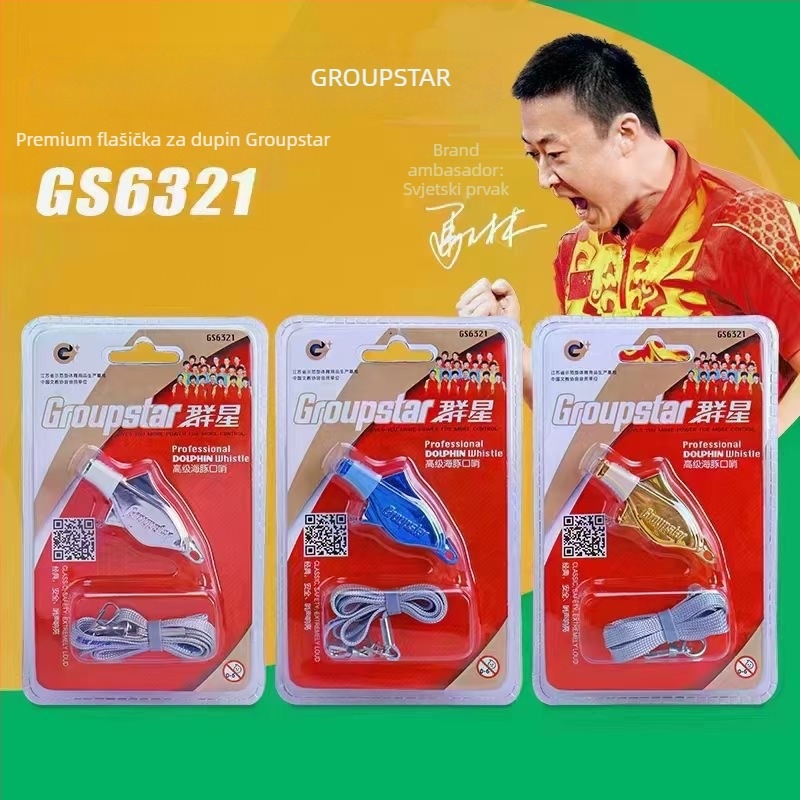 Constellation nehrđajući čelik zviždaljka suca, model Butterfly Double Tone / Butterfly Triple Tone, s dvostrukim ili trostrukim tonom; pogodna za trčanje, vožnju biciklom, nogomet, košarku i odbojku; tiskanje logotipa i prilagođena obrada