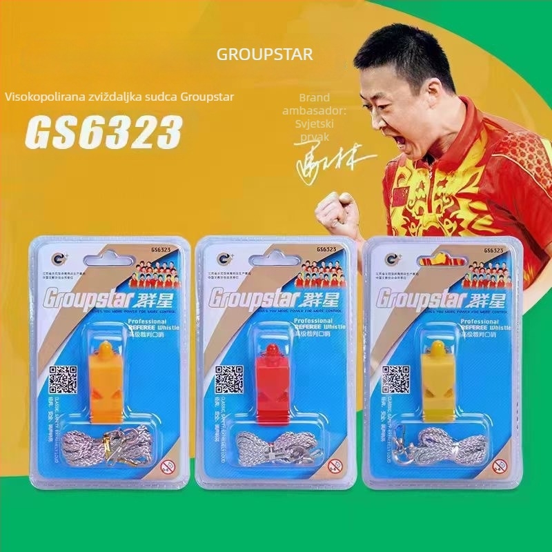 Constellation nehrđajući čelik zviždaljka suca, model Butterfly Double Tone / Butterfly Triple Tone, s dvostrukim ili trostrukim tonom; pogodna za trčanje, vožnju biciklom, nogomet, košarku i odbojku; tiskanje logotipa i prilagođena obrada