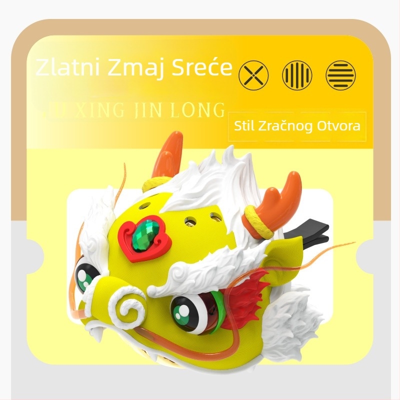 GEEKFUN Ples zmaja i buđenje lava — držač parfema za auto, privjesak za zračni otvor, plastika, aromatičan, orijentalni miris
