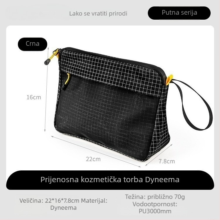 Torba za kozmetiku i putovanja | vodootporna, ručna torba, velika kapaciteta, 600D Oxford materijal