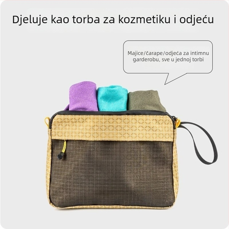 Torba za kozmetiku i putovanja | vodootporna, ručna torba, velika kapaciteta, 600D Oxford materijal