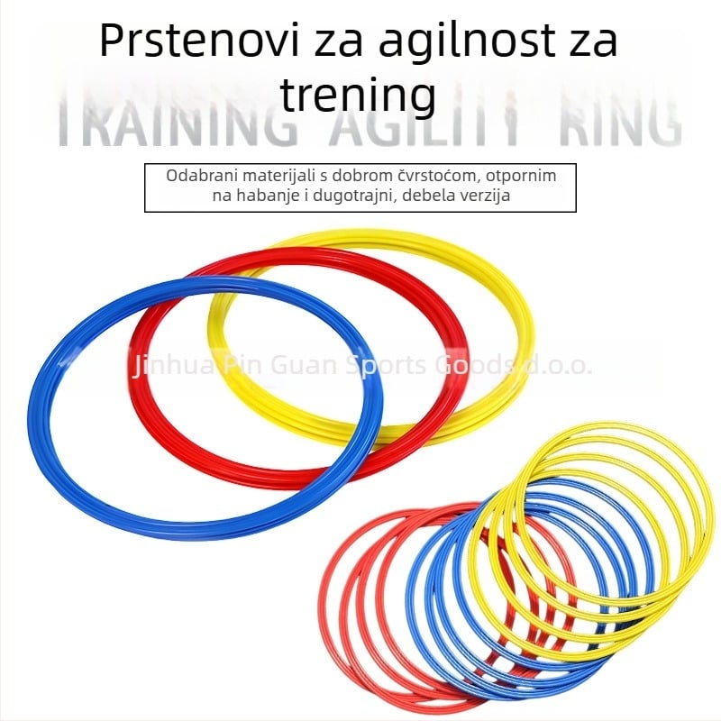 Kružnica agilnosti za nogomet - trening pomoć, polipropilen, prilagodljivo, Crown marka