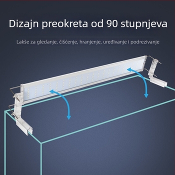 LED rasvjetna svjetiljka za akvarij, aluminijska legura, visoka snaga, marka Yao Rui, težina 3