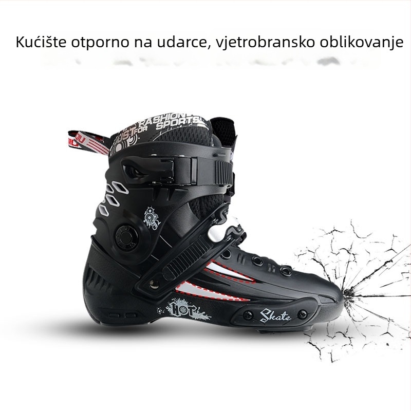 Weft Ball odrasle ledne korčule, gornji dio od PP, oštrice od nehrđajućeg čelika