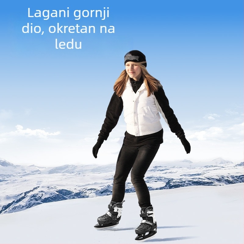 Patine za led za odrasle s PP gornjim dijelom i oštricama od karbonskog čelika