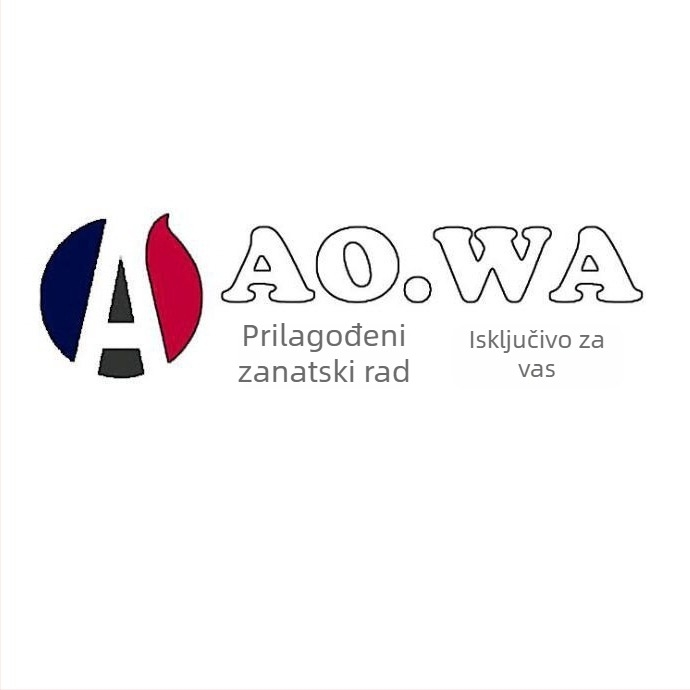 Kožna ogrlica s bambus lancem, branda Ova, stil Fashion OL, elektroplatiranje