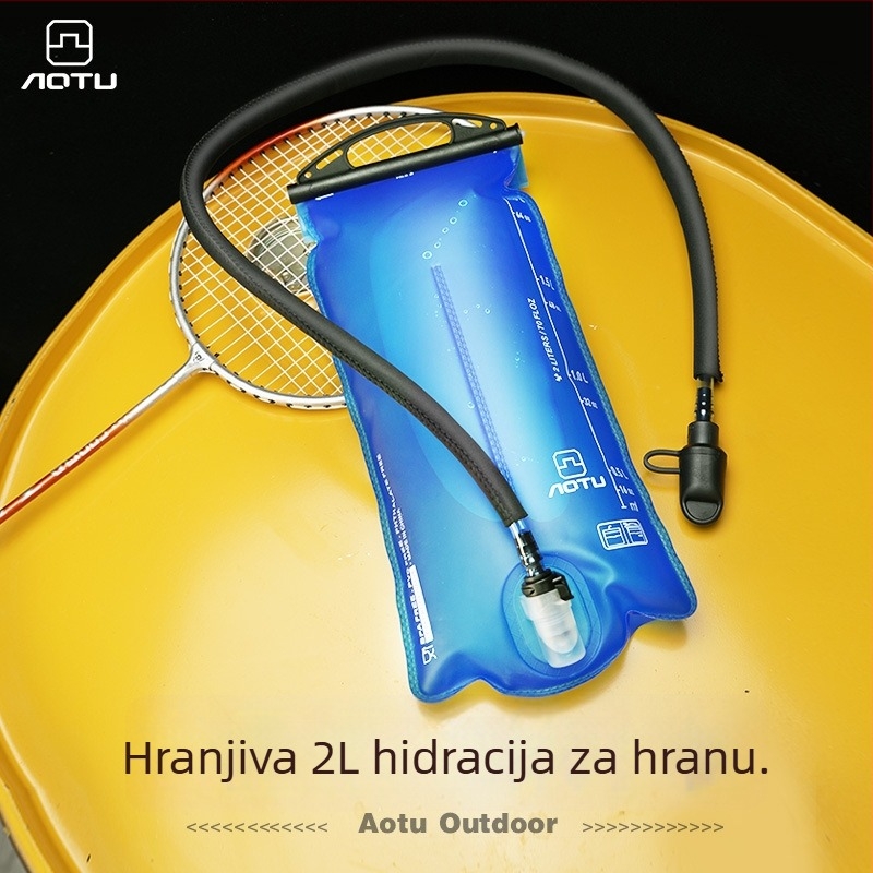 Vanjska vodena vrećica 2L, Bump, TPU za hranu, za kampiranje, planinarenje i vožnju biciklom