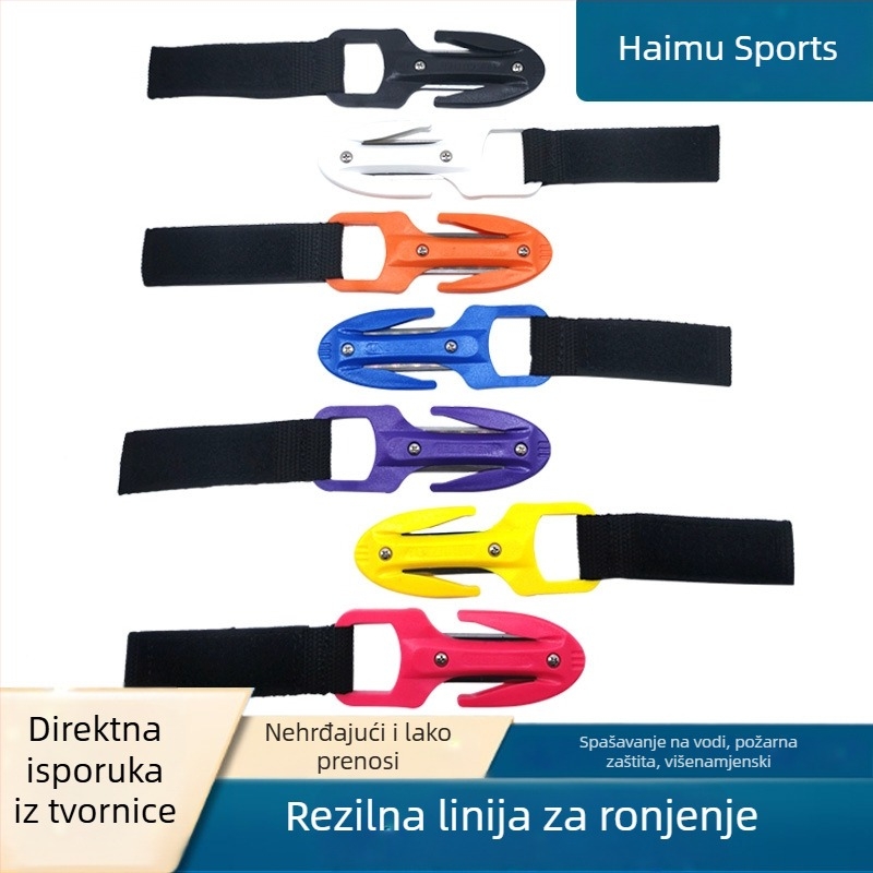 Ronilački sigurnosni nož od ABS-a, s mogućnošću privatne marke, otporan na hrđu