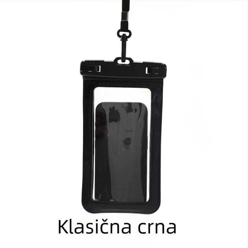 Vodootporna torbica za telefon za ronjenje i vanjske aktivnosti — PVC kućište, kapacitet za telefon, modni stil, mogućnost loga, kompatibilan s dodirnim zaslonom