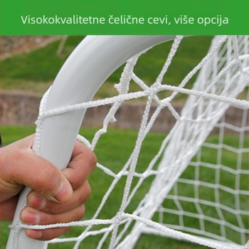 Vanjski pokretni gol za nogomet – Huaju, Čelična cijev, Pokretan i demontabilan, Trening pomagala