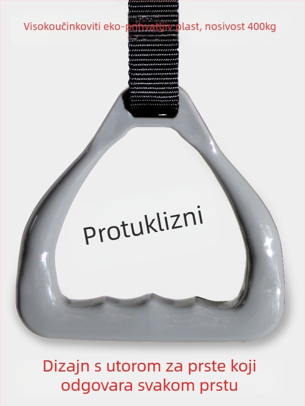 Dizanje prsten s tijelom od smole, prsten visokoučinkovitog kompozitnog plastika, remen od visokočvrstog žice, ručka od PP — unutarnja/vanjska uporaba, Tip D