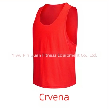 Prilagođena vesta za trening nogometa i košarke s logom/tekstom/timskim embleom | Poliester | Unisex | Za sve sezone