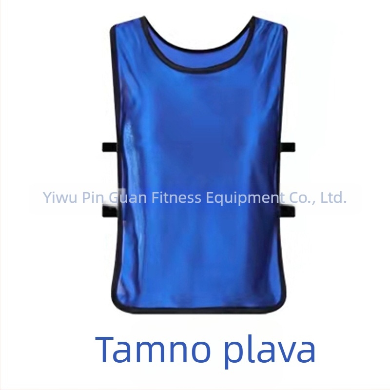 Prilagođena vesta za trening nogometa i košarke s logom/tekstom/timskim embleom | Poliester | Unisex | Za sve sezone