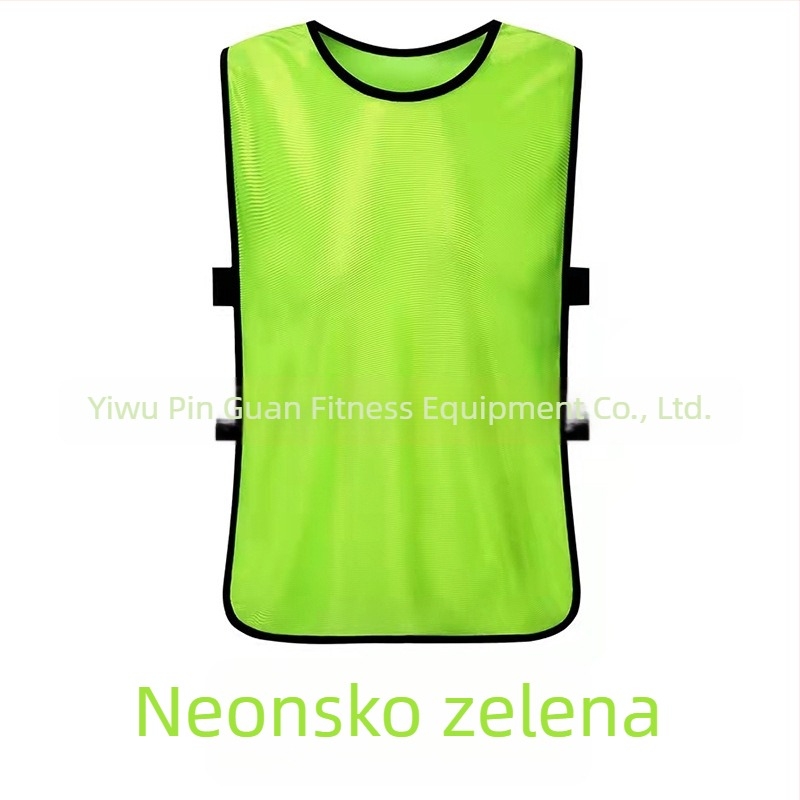 Prilagođena vesta za trening nogometa i košarke s logom/tekstom/timskim embleom | Poliester | Unisex | Za sve sezone