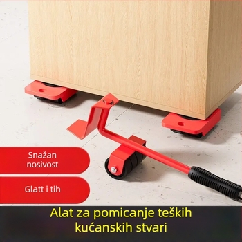 Alat za preseljenje namještaja s univerzalnim kotačićima, za namještaj i teške predmete, karbidni materijal, paket od 20 komada