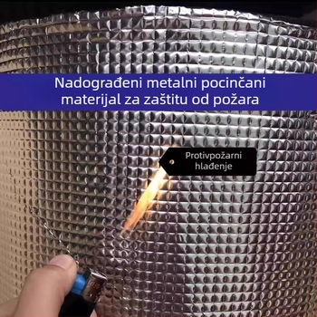 Zaštitna navlaka za vanjsku jedinicu klima uređaja — dvostrano aluminijska folija, jednostavan stil, navlaka za klima uređaj