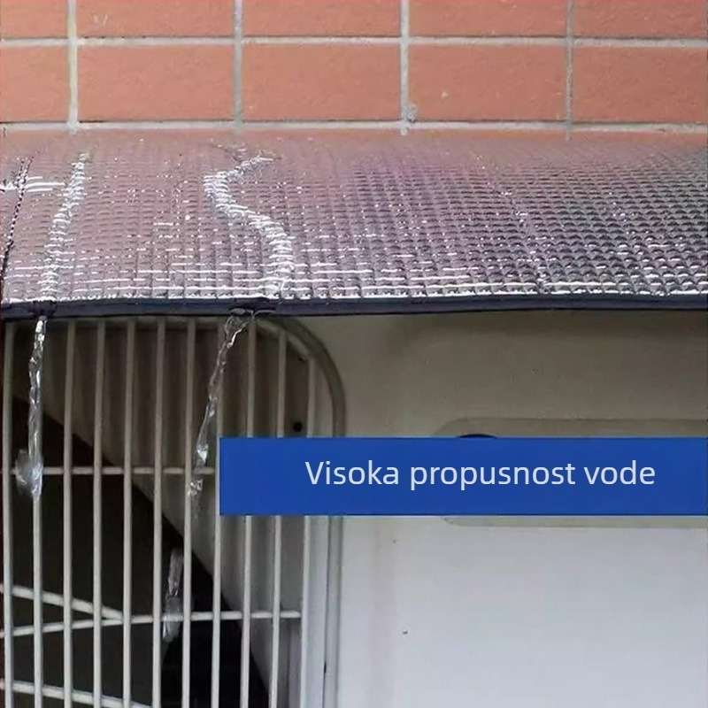 Zaštitna navlaka za vanjsku jedinicu klima uređaja — dvostrano aluminijska folija, jednostavan stil, navlaka za klima uređaj