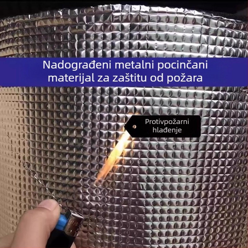 Zaštitna navlaka za vanjsku jedinicu klima uređaja — dvostrano aluminijska folija, jednostavan stil, navlaka za klima uređaj