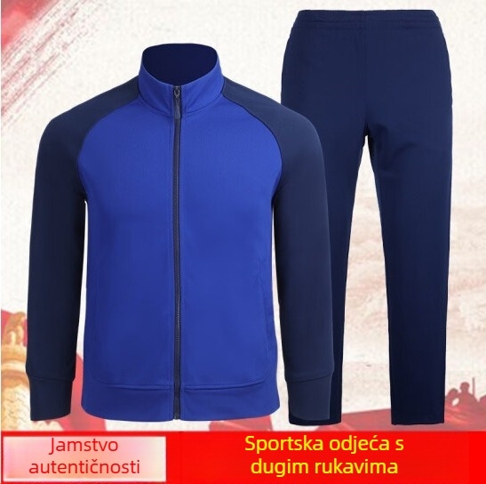 Vatrogasna trening uniforma s dugim rukavima, pamuk-mješavina, brzo sušenje, proljeće-jesen, za muškarce