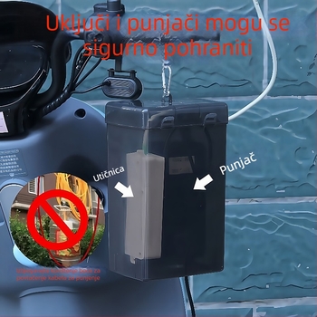 Zaštitni kućište za punjač električnog vozila — vodootporno, univerzalno, za vanjsko punjenje, jednostavan stil (vodootporno; univerzalno; vanjsko punjenje)