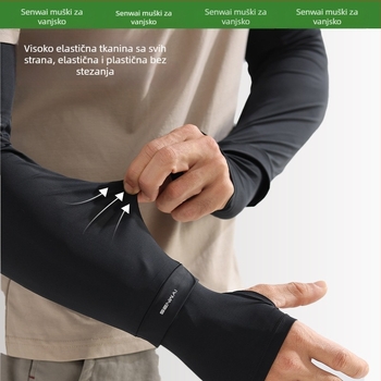 Rukavi za nadlaktice Ice Silk, UV zaštita, najlon, unisex, prozračan, Soriwai – za biciklizam, planinarenje, trčanje, ribolov