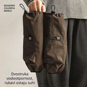 Vodootporni zaštitnici za rukave za odrasle, uredska uporaba, poliester, Mikio Aoi