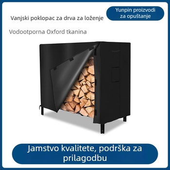 Vanjsko pokrivalo za drva – Oxford platno, vodootporno, otporno na sunčevu svjetlost i prašinu