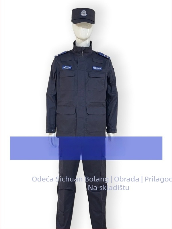 Jakna za administrativne/sudske uniforme, vlage upijajuća poliester smjesa, proljeće-jesen, odrasli muškarac
