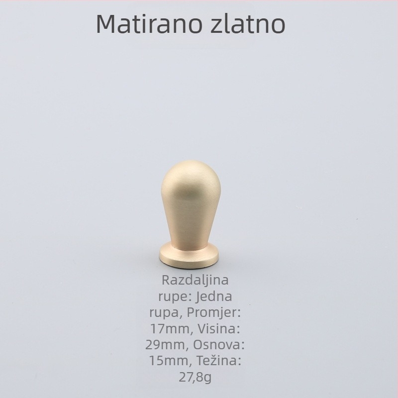 Kuka za namještaj od cinkovog legura – jednopreuzmontiranje, europski stil, moderni minimalistički dizajn, 6060/6061, elektroplatinacija