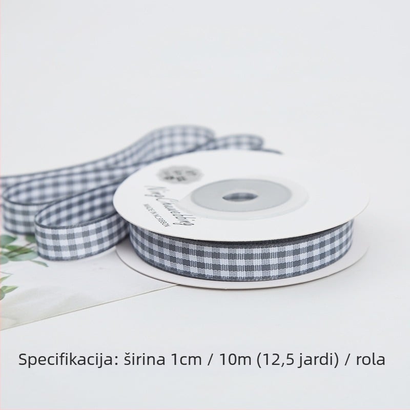 Mrežasti uzorak od poliester velura vrpca za pakiranje i DIY cvjetne dodatke; Materijal: poliester velur; Primjena: vjenčanja, pakiranje svježeg cvijeća, dodaci za kosu, vezanje buketa, pakiranje kolača; Šifra artikla: yuyi10