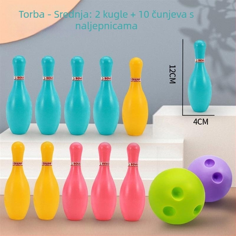 Unutarnji set za bowling za djecu i obitelj — Bowling accessories, Board supplies, Brand: Other