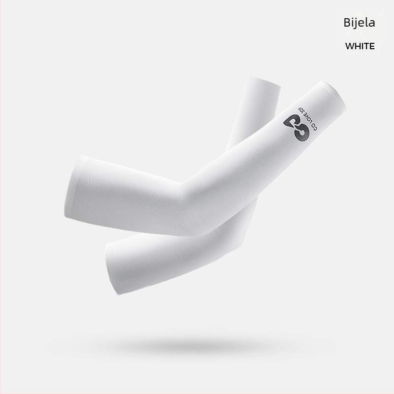 Ice Silk rukavi za biciklizam – Nylon, Kompresija, Bez šavova, Prozračnost, UV zaštita (HB45)