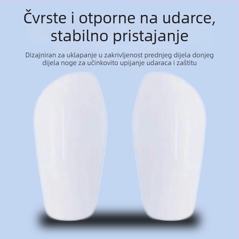Nogometni štitnici za potkoljenicu od PBT plastike, visoka toplinska otpornost, sublimacijski ispis, zaštita od udara