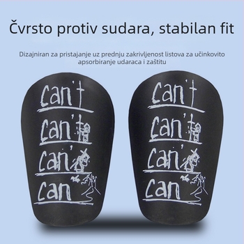 PU štitnik za potkoljenicu za nogomet s mogućnošću prilagodbe